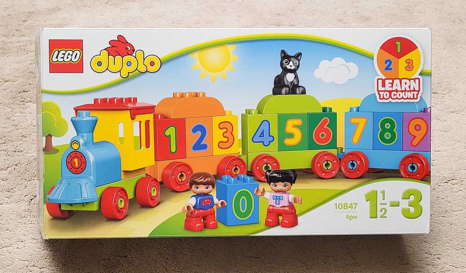 LEGO DUPLO 10847 Pociąg Z Cyferkami