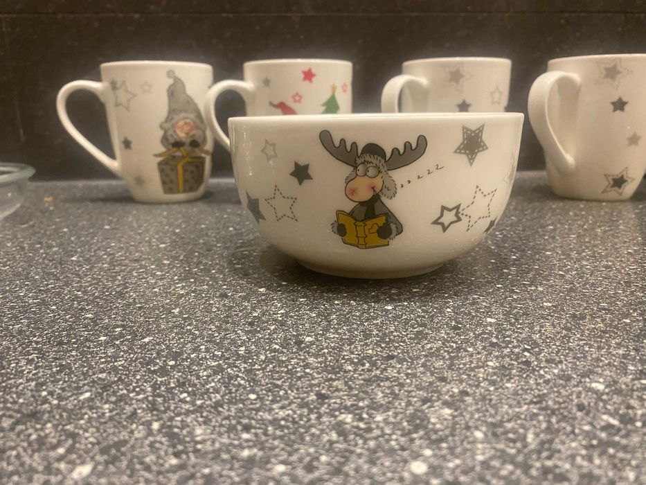 Porcelana ZESTAW Świąteczny