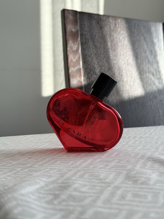 Flakon po perfumach From ZARA With Love flakonik serce