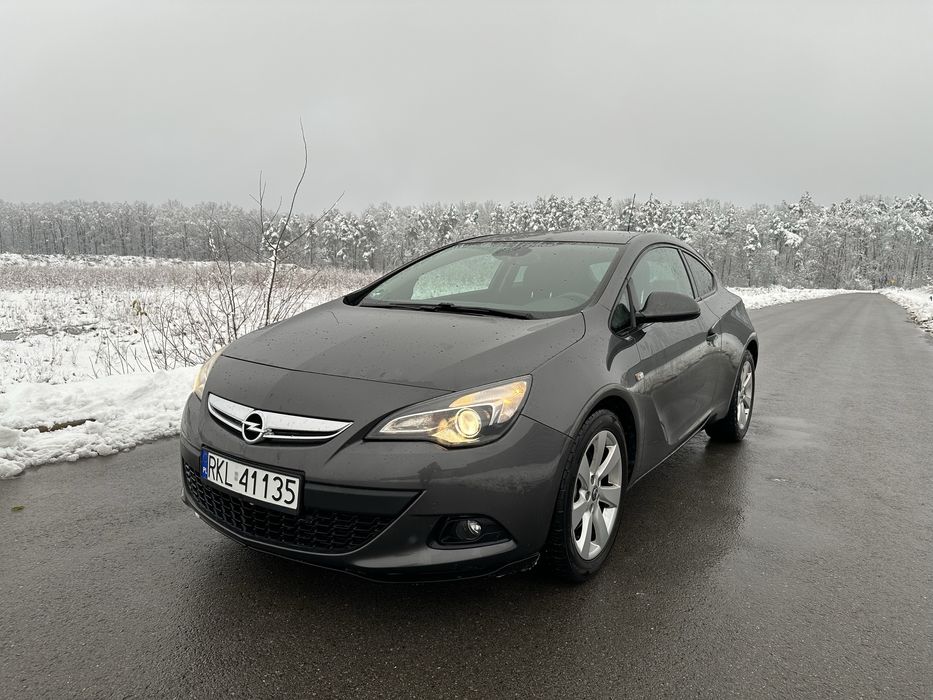 Opel Astra J GTC 2012 r Benzyna 1.4 Turbo Serwis Alufelgi Klimatyzacja
