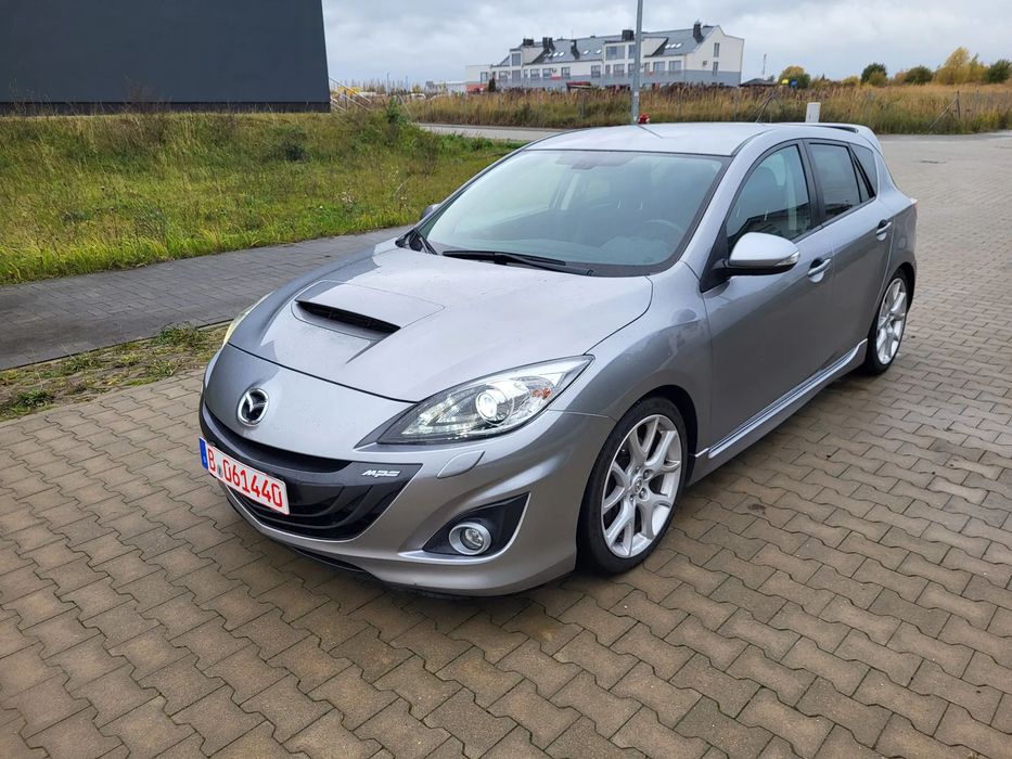 Mazda 3 MPS/260PS, Drugi Właściciel, ASO Mazda, Zadbana!