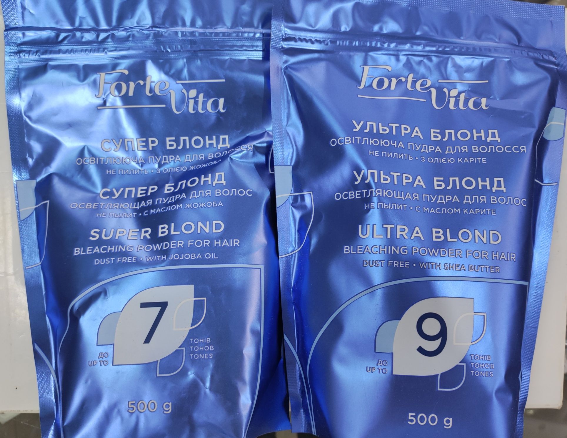 Освітлювальна пудра для волосся до 7/9 тонів Forte Vita Ultra Blond 50