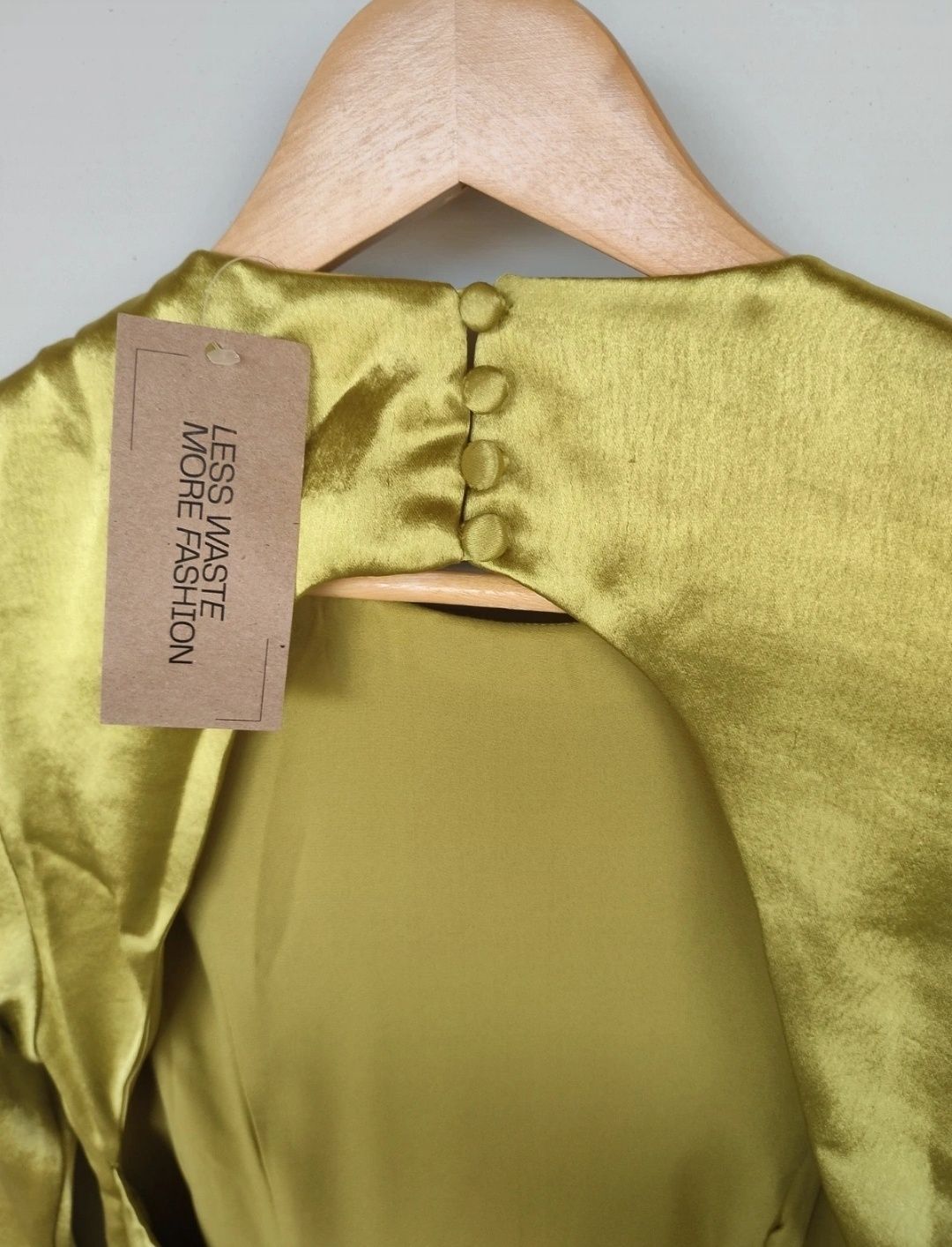 Topshop/ sukienka /midi / maxi / długa sukienka / ASOS / nowa/ satynow