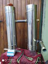 Дымогенератор для холодного копчения с охладителем дыма и сбором ко-та