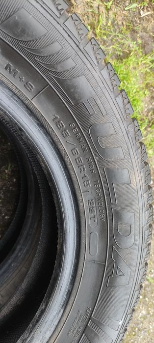 Opony zimowe z 2015r 6mm 185/65/15 Fulda N
