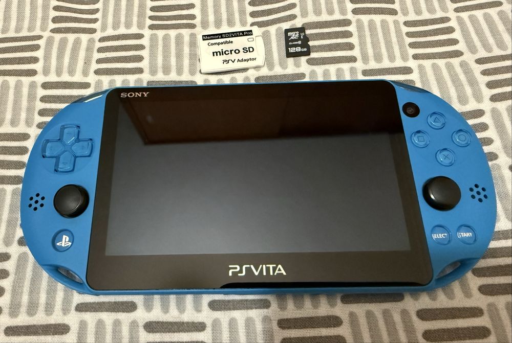 PS Vita Aqua Blue 128gb