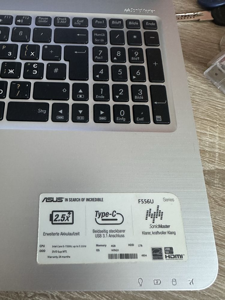 Продам ноутбук ASUS
