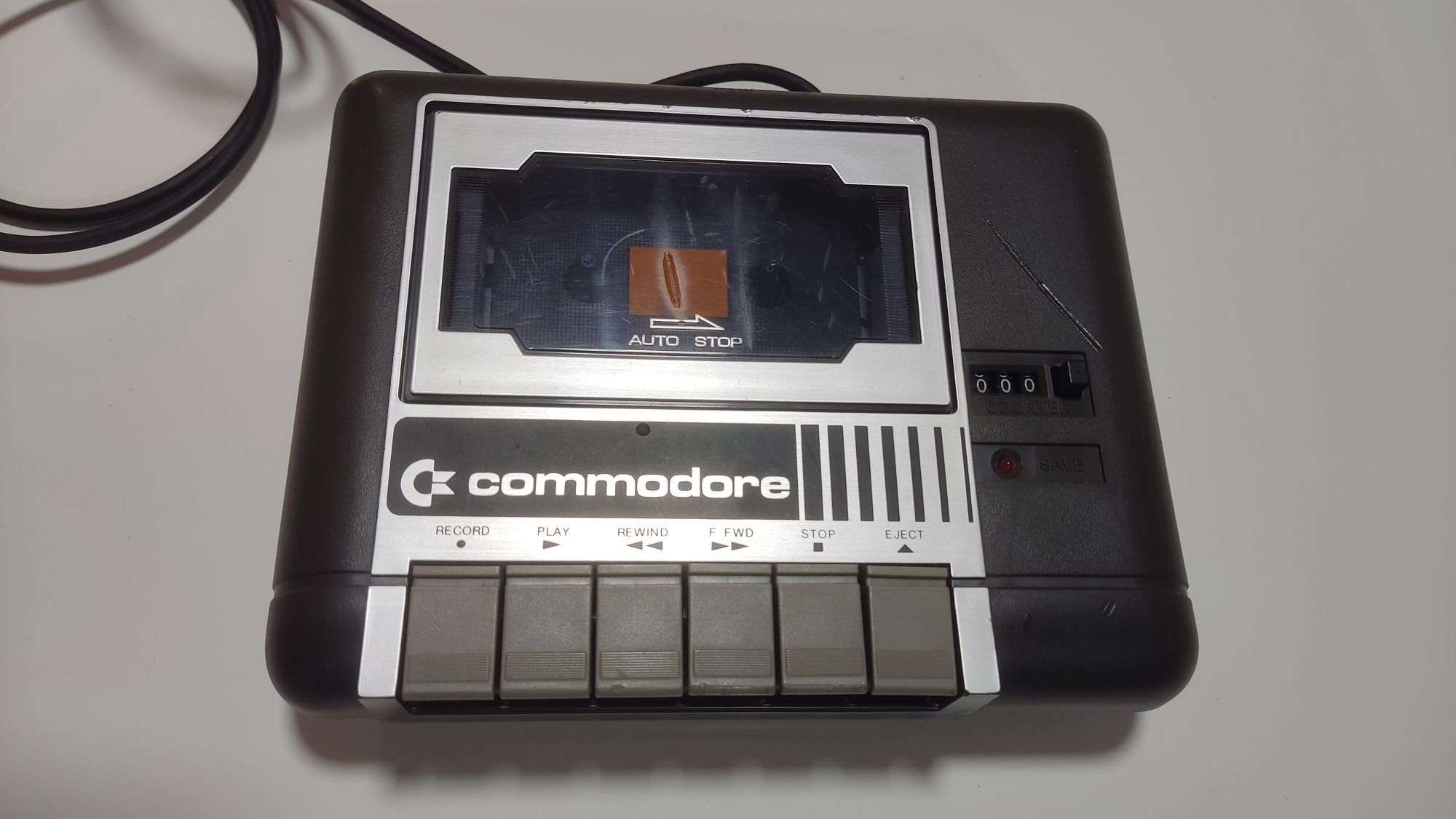 Leitor cassettes Commodore Datassette