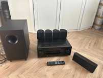 Amplituner Zestaw Pioneer VSX-321 + 5 głośników + subwoofer