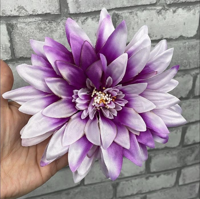 Dalia 18 cm, główka , kwiaty sztuczne