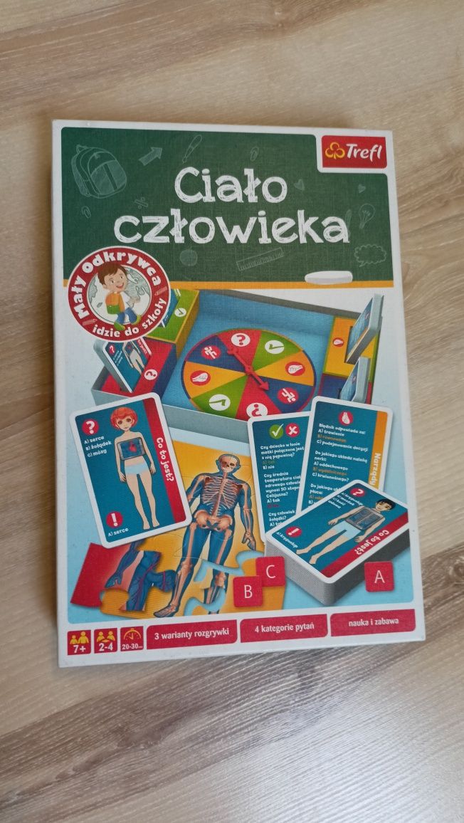 Gry- Ciało człowieka i 3 słowa- gratis mini kręgle