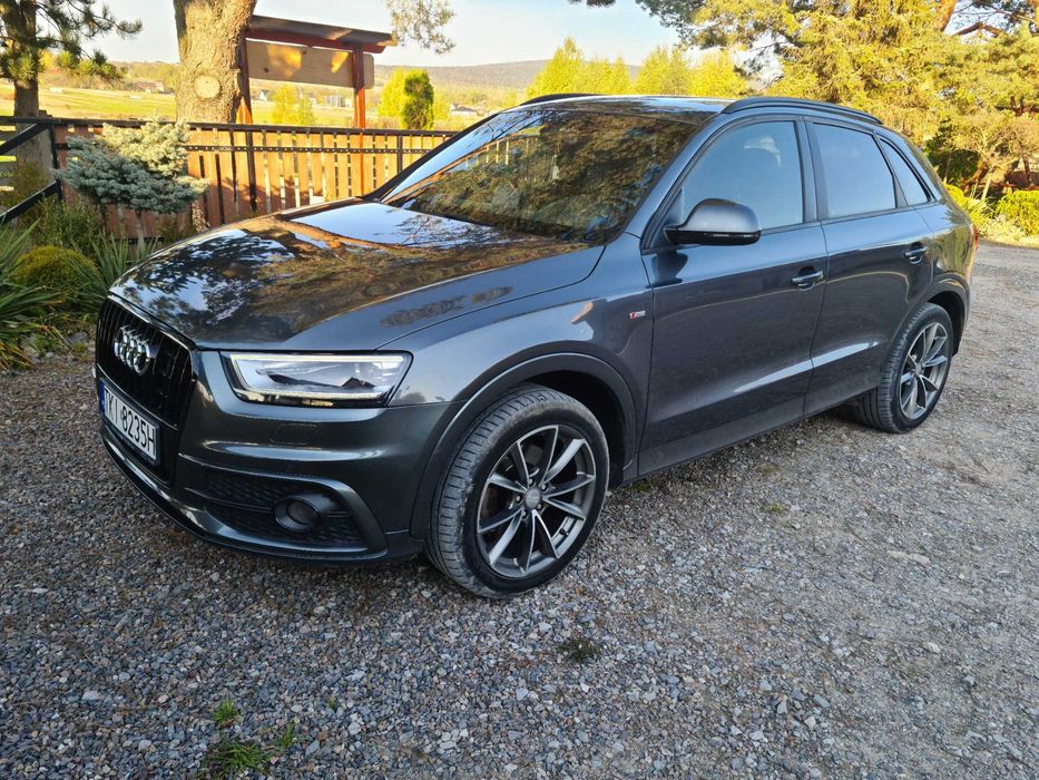 Audi Q3 2.0 Tdi Full S Line Serwis Alu 18'' Black Edition