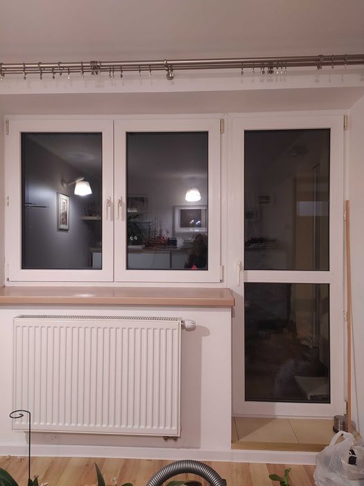 Okno z drzwiami balkonowymi