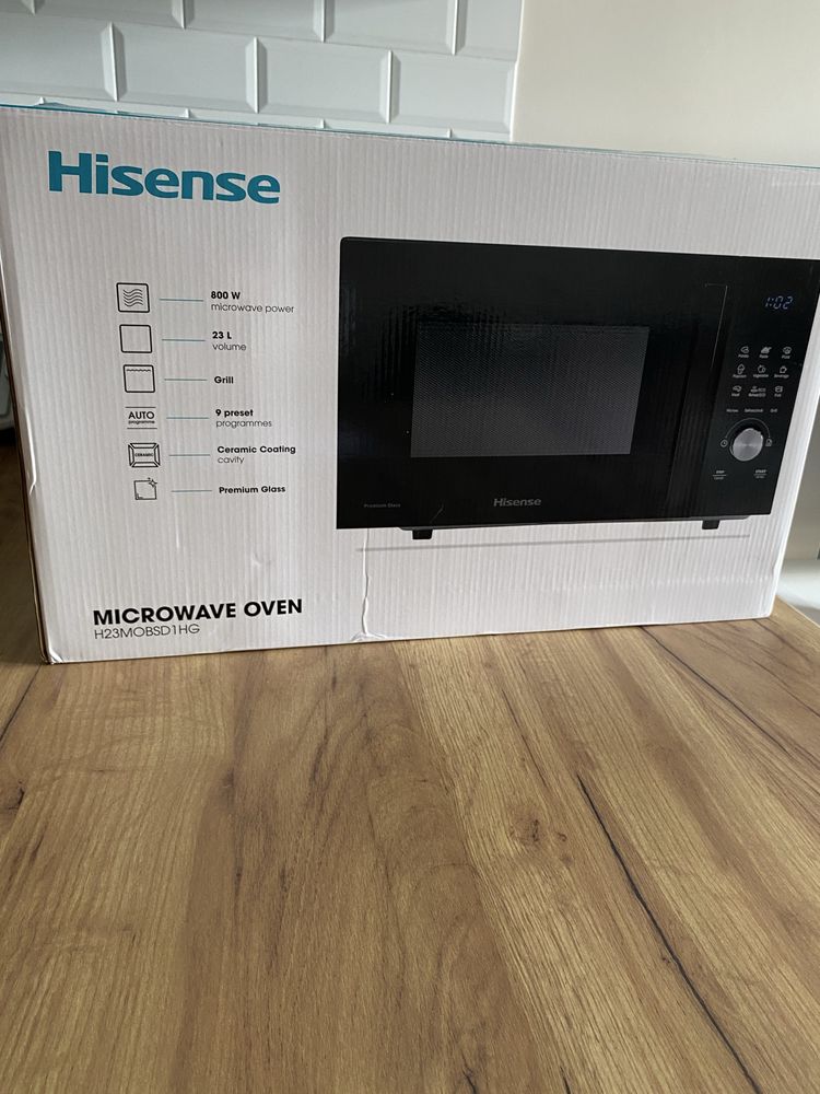 Kuchenka mikrofalowa HISENSE H23MOBSD1HG 800W