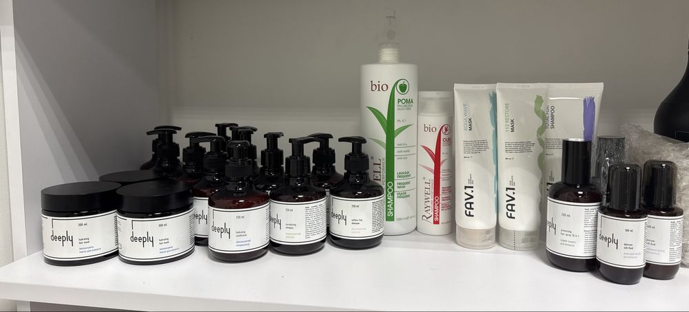 Олія  флюід ,маска ,шампунь від Deeply