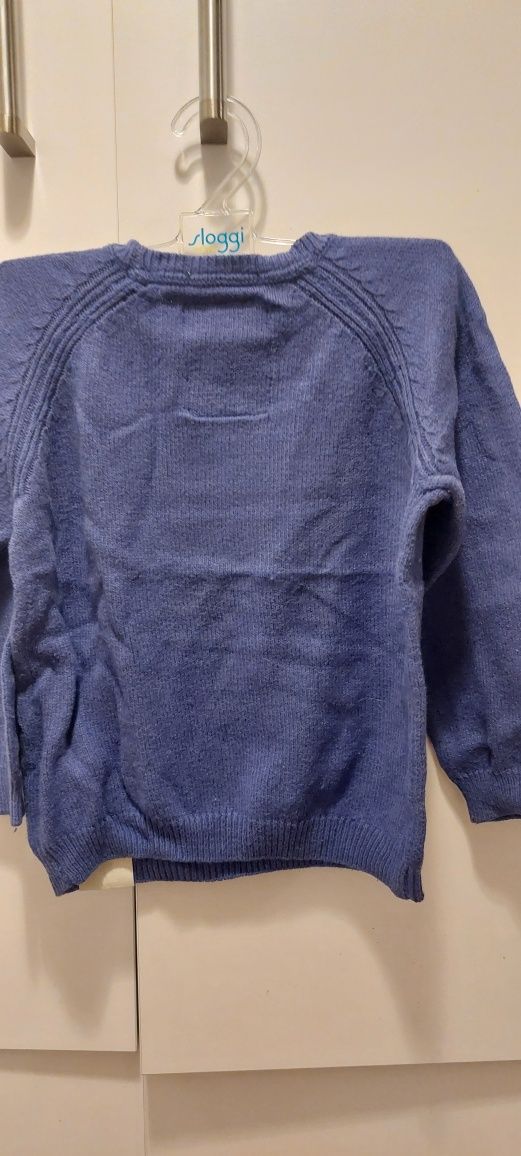 Fioletowy sweterek Zara 104