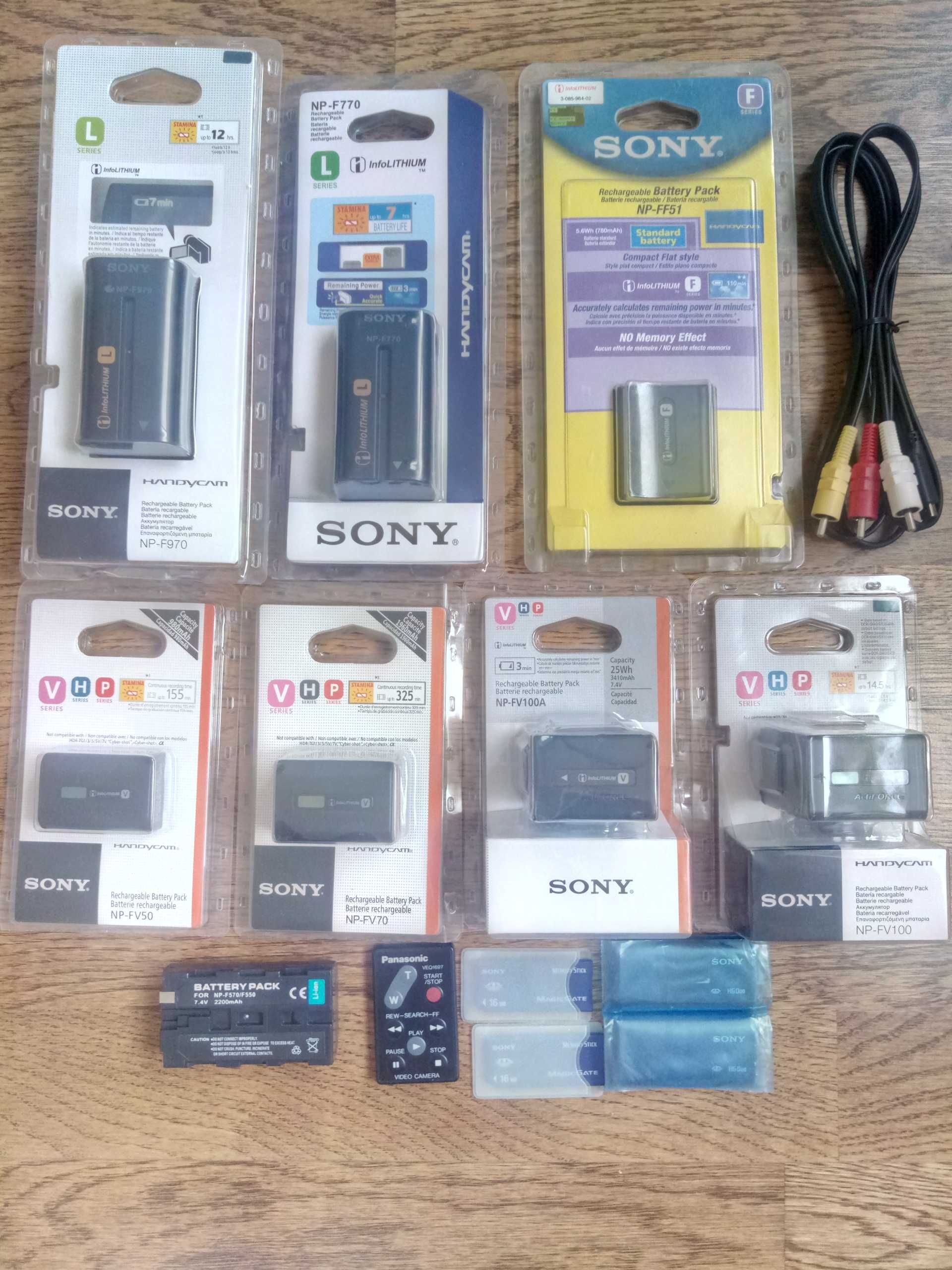 Недорого аккумуляторы для видеокамер Sony FV 50