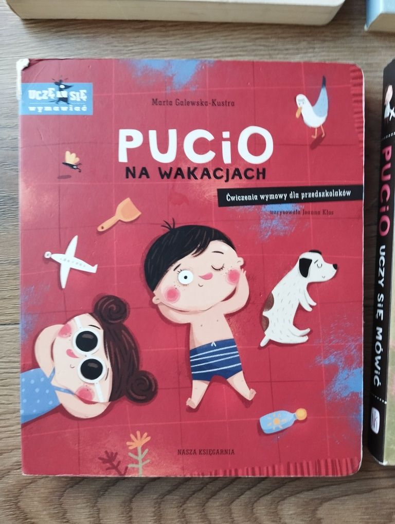 Zestaw książek Pucio 4 szt.