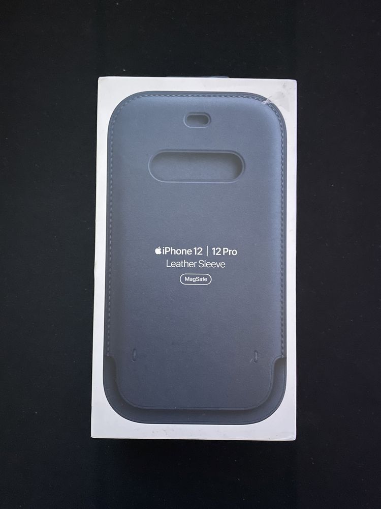 Etui Apple Leather Sleeve MagSafe do iPhone 12/12 Pro