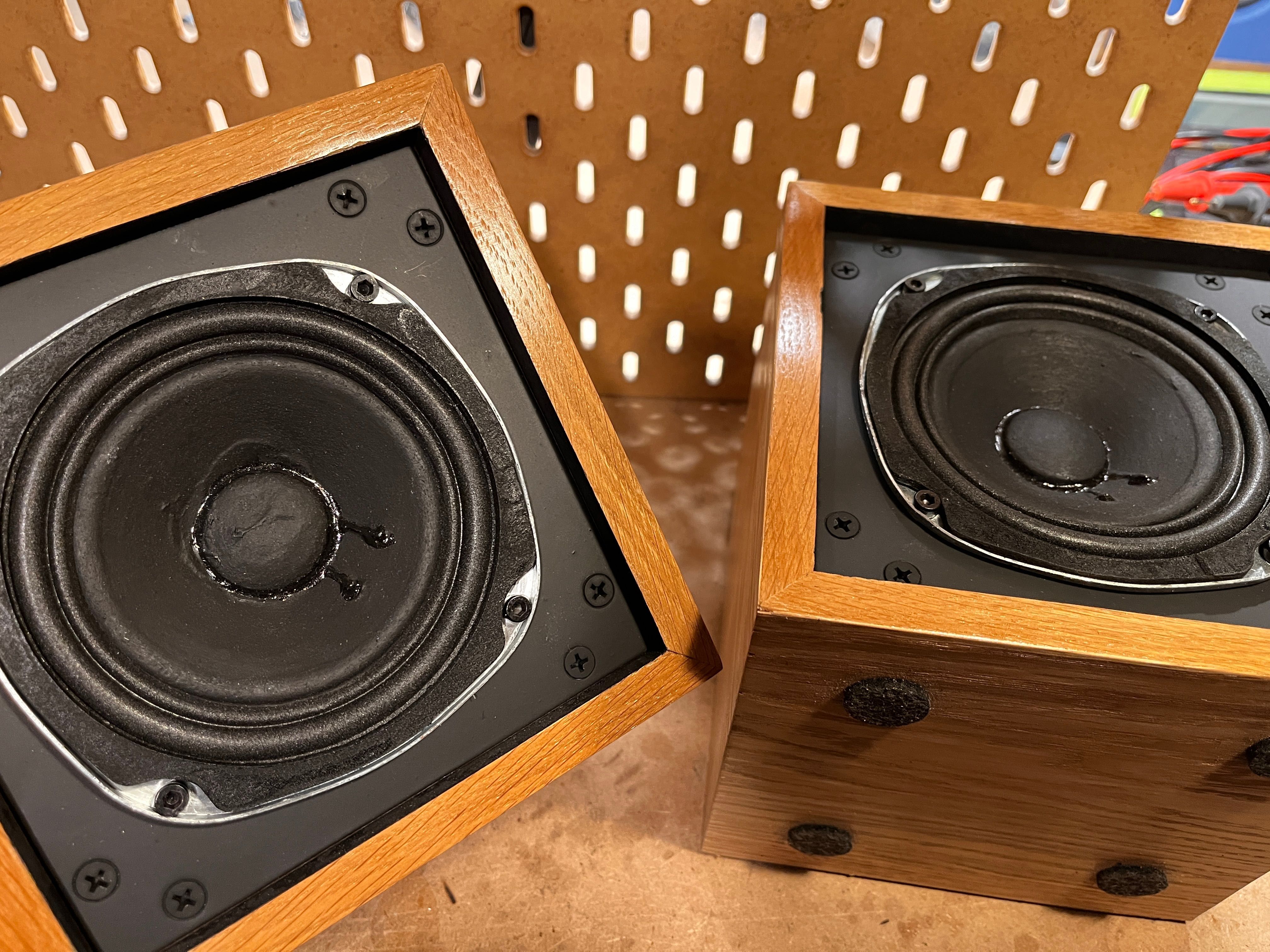 Monitory studyjne Auratone 5c Avantone klon + wzmacniacz