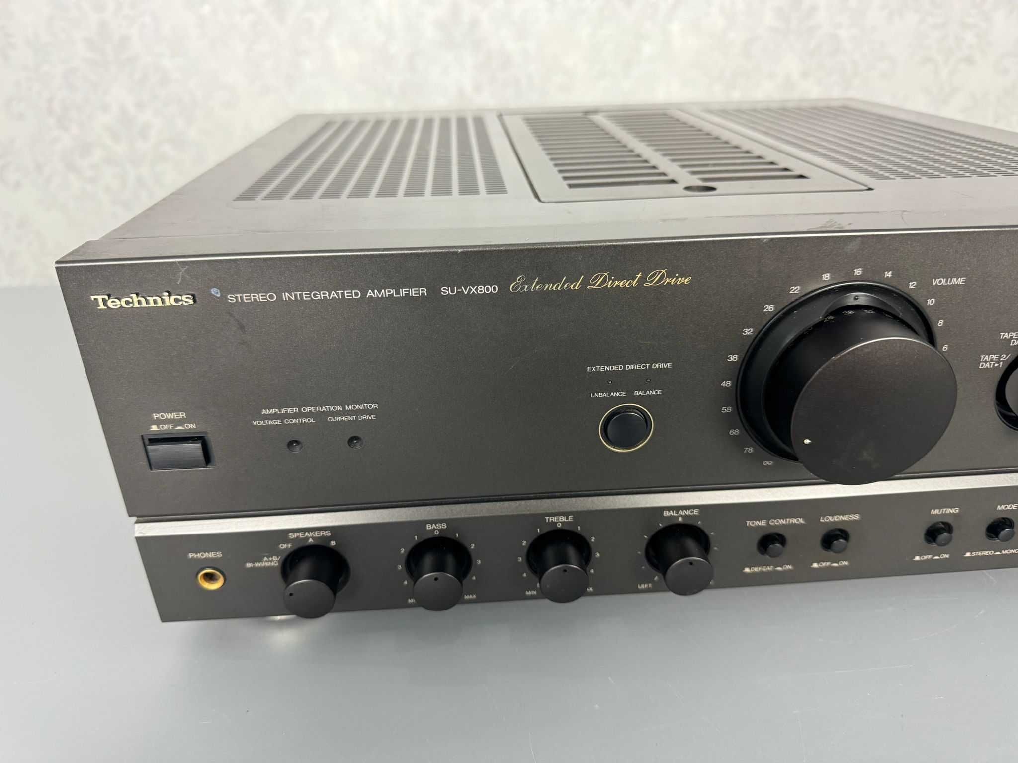 Wzmacniacz Zintegrowany Technics Extended Direct Drive SU-VX800 TOP