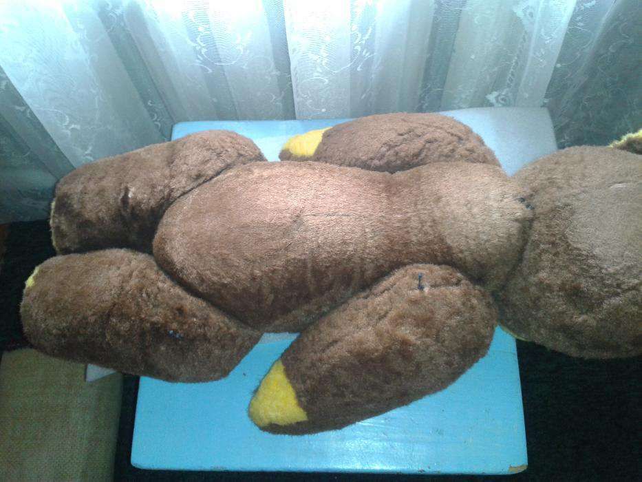 НОВЫЙ.Медведь плюшевый,65см.70-е годы.Не играный.