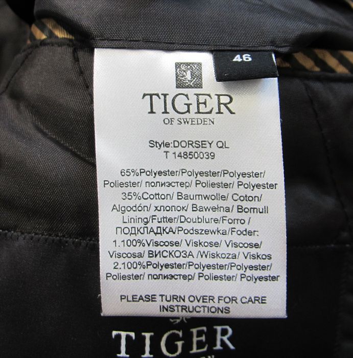 Tiger of Sweden пальто утепленное куртка M оригинал