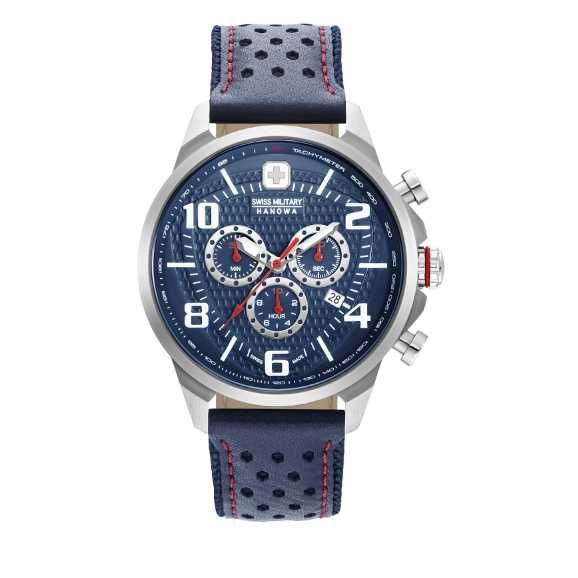 Zegarek męski Srebrny Swiss Military Hanowa Airman Chrono