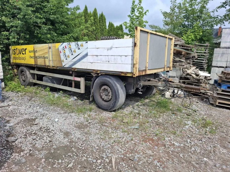 Ackermann PA-F18/7.4E  Przyczepa Ackermann 12 ton 7,20x2,40 dwuosiowa