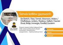 LW THERM Serwis kotłów gazowych przeglądy, "pieców" wielu producentów.