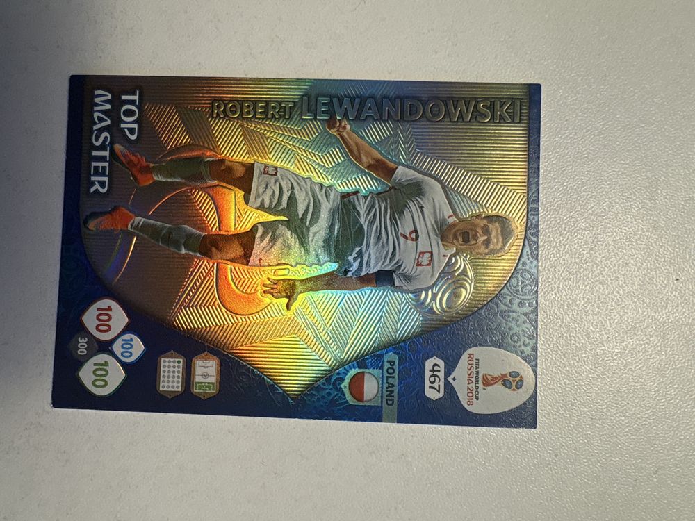 Karta Top Master World Cup 2018 Robert Lewandowski