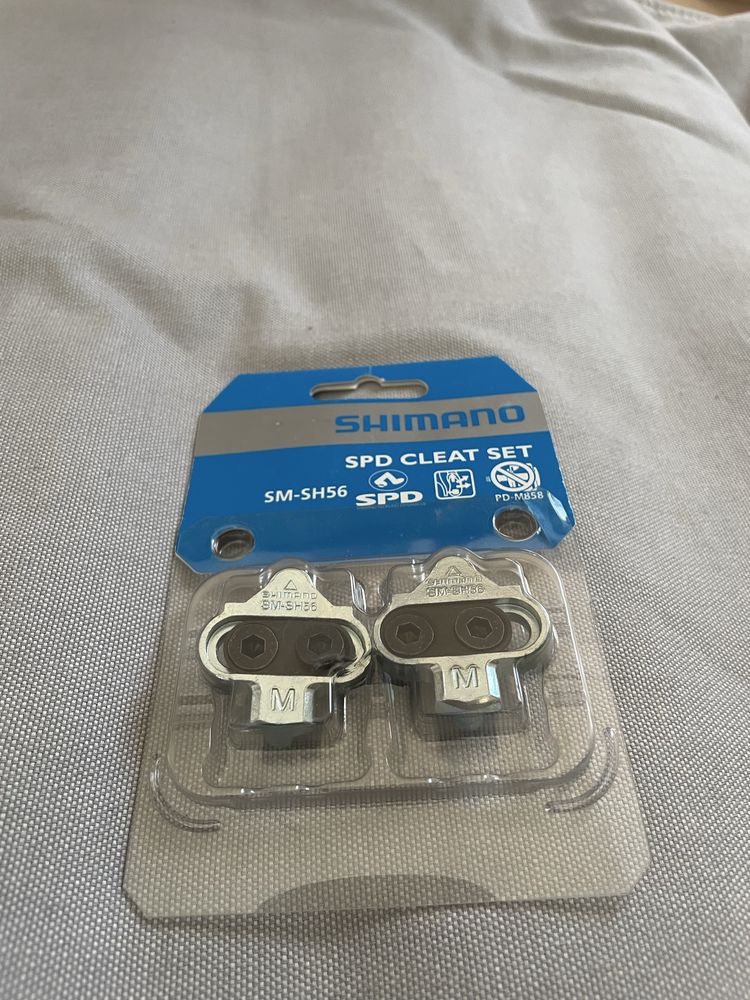 Tacos Shimano SPD SM- SH56 - Novos na Caixa