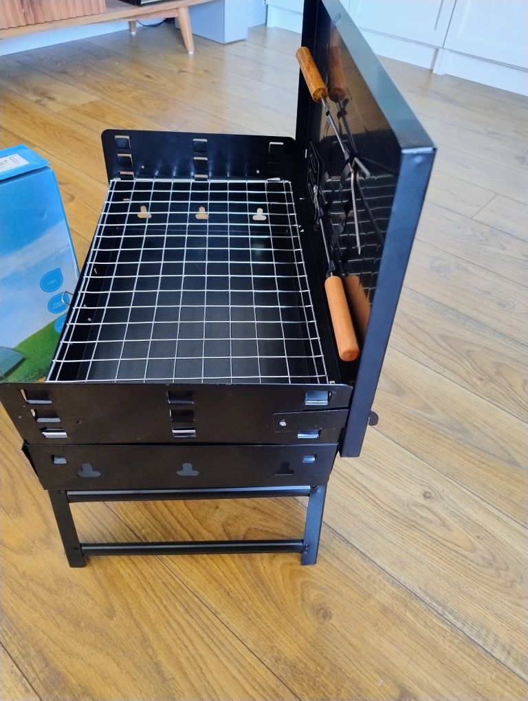 Grill przenośny walizeczka NOWY