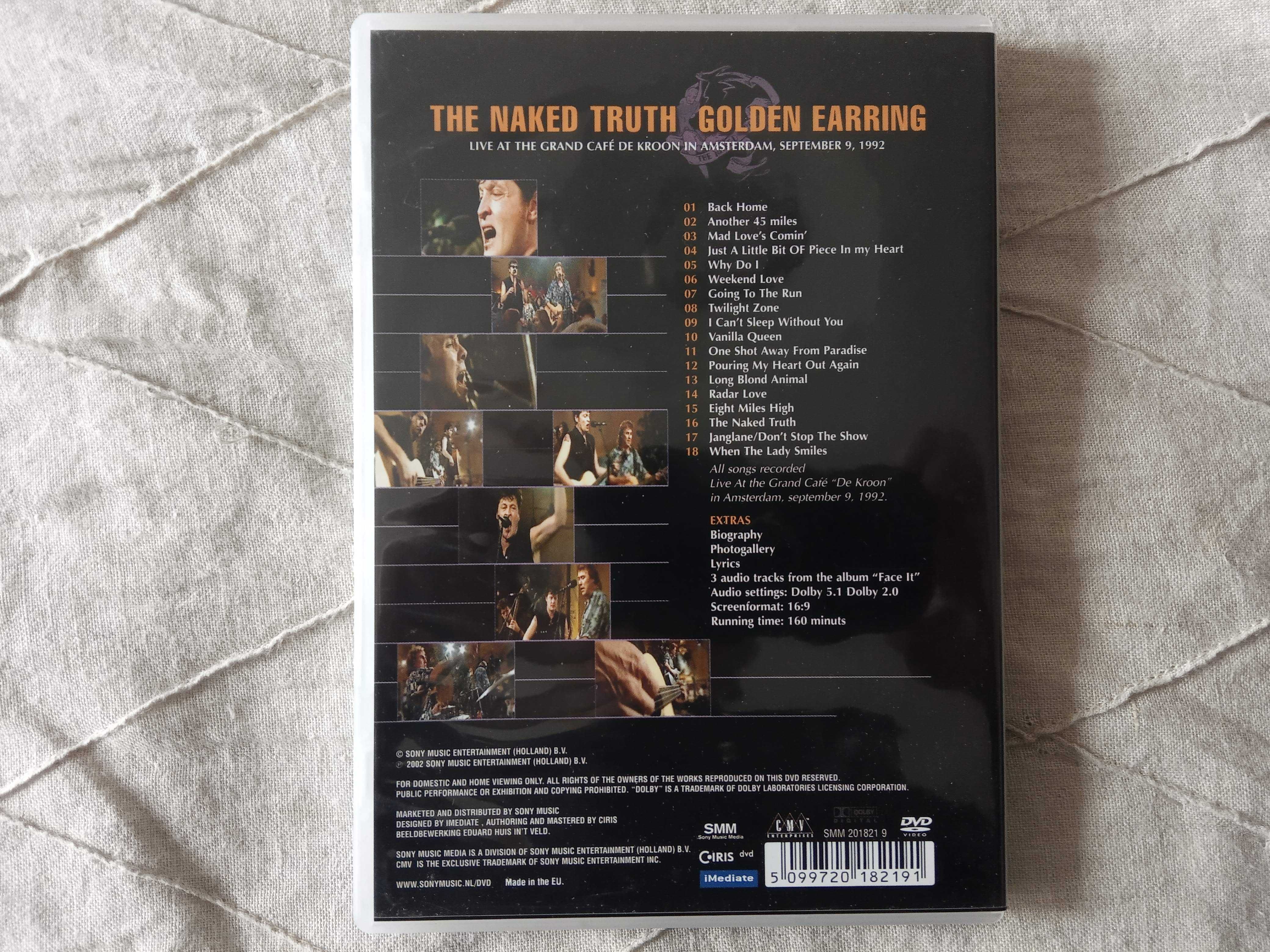 Golden Earring – The Naked Truth - DVD