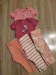Body krótki rękaw+legginsy Lupilu r.62-68