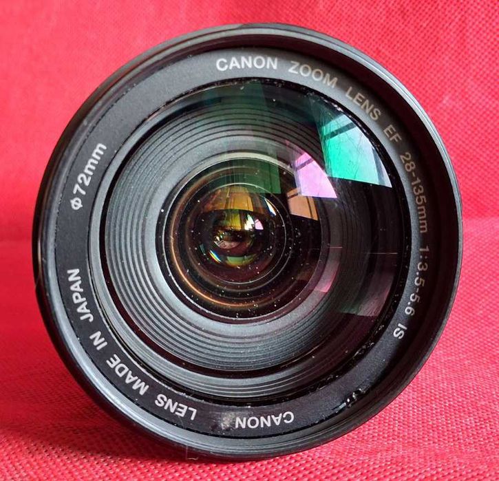 Объектив Canon zoom lens ef 28-135mm 1:3,5-5,6 IS, Ø 72mm