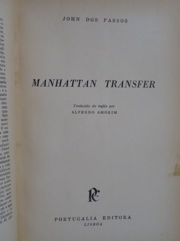 Manhattan Transfer de John dos Passos