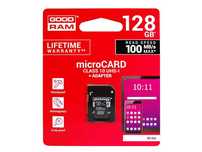 Karta pamięci Goodram Micro SD 128GB +adapter 10 CLASS UHS