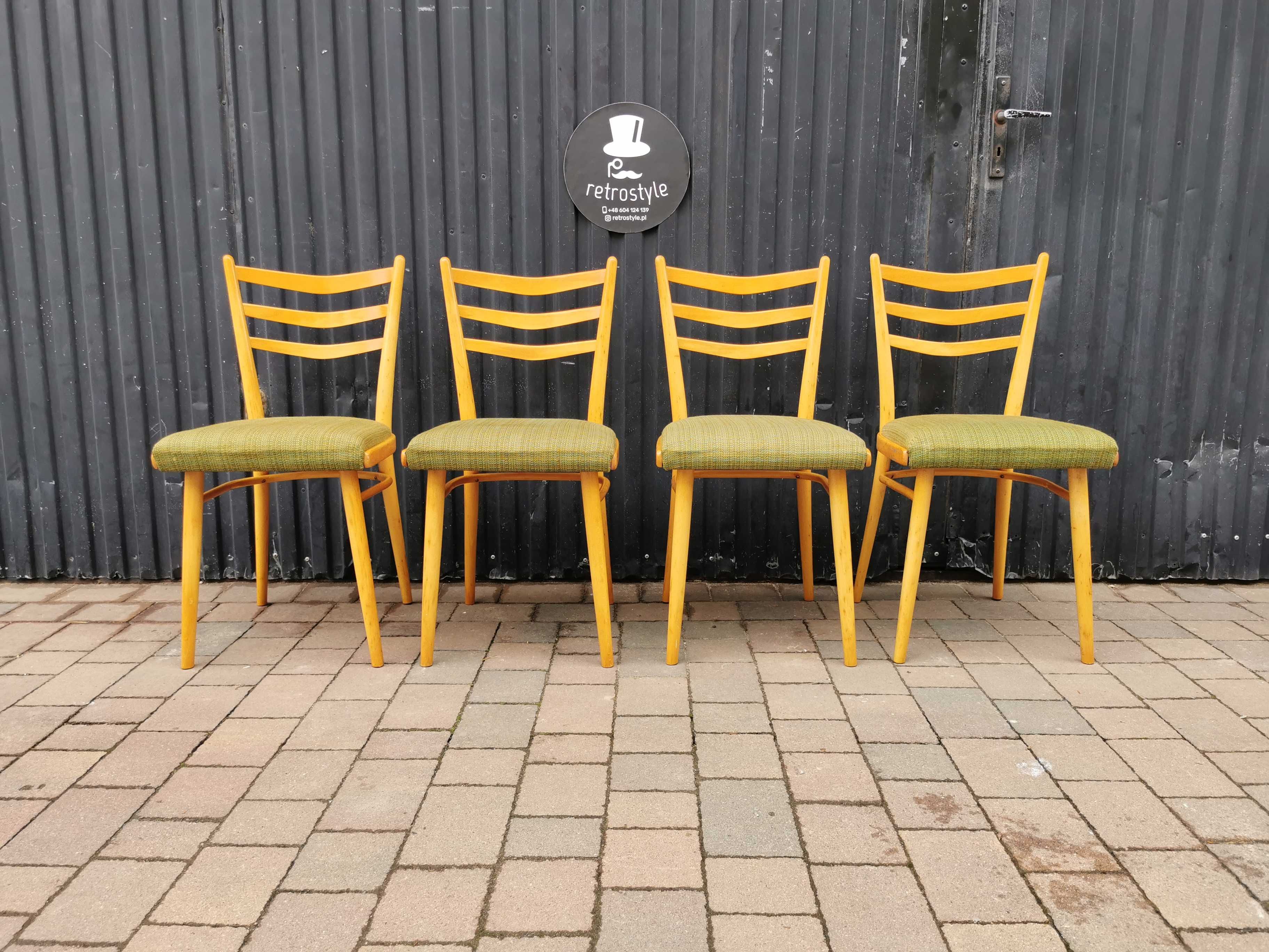 Krzesła TON (Thonet), Czechosłowacja '60 Design, PRL, Vintage, Retro