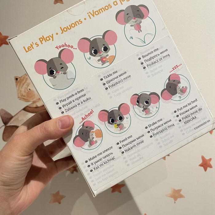 Tiny Love wonder buddies zabawka interaktywna edukacyjna myszka coco