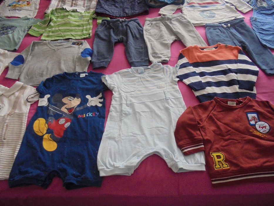 lote de roupa de menino bebé o rato