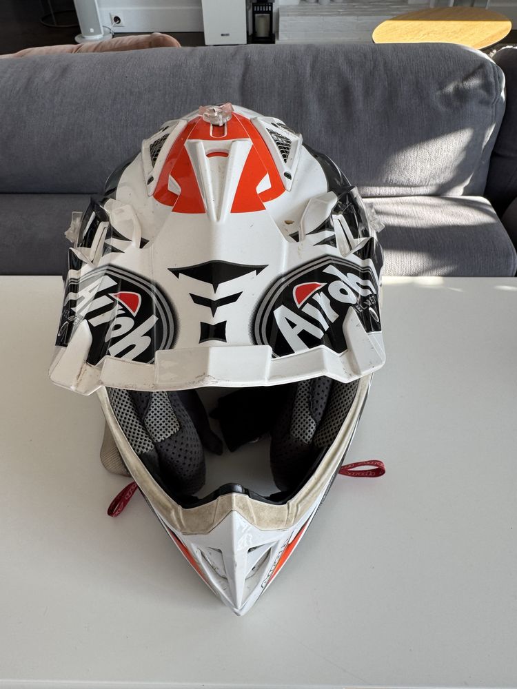 Airoh Aviator Carbon Kewlar r. 55-56 / S / kask motocross