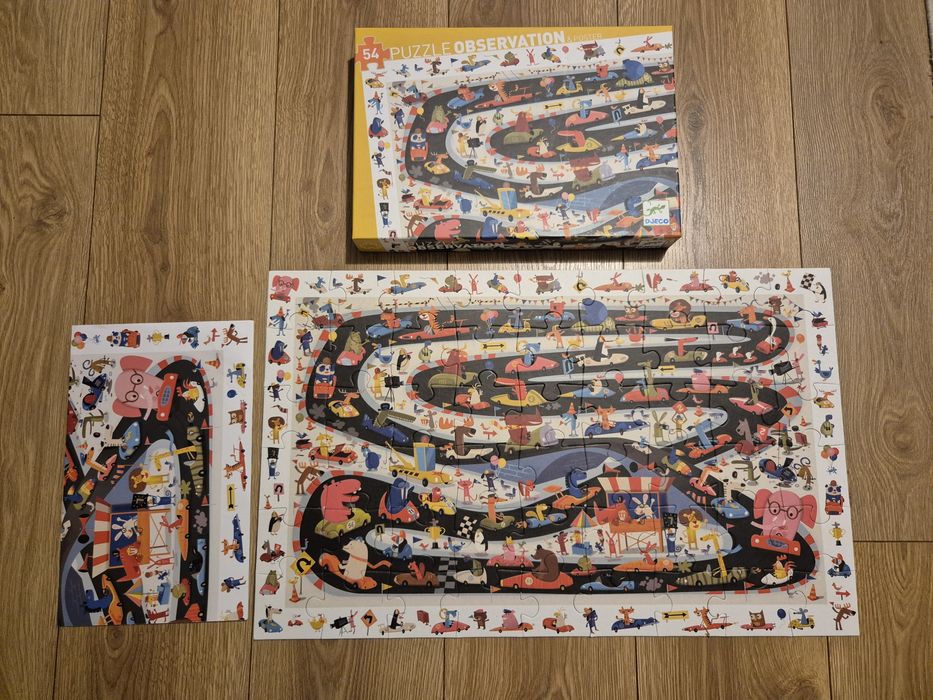 Puzzle obserwacyjne, Djeco, 4+