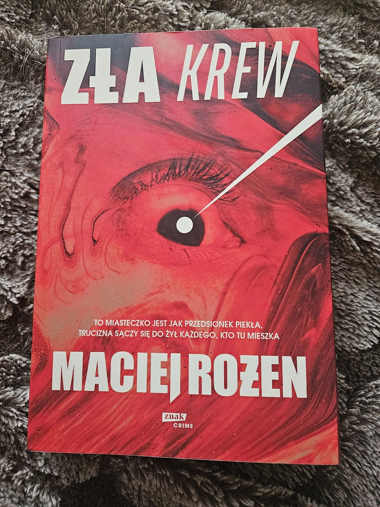 Maciej Rożen - Zła Krew - Kryminał - Stan BDB