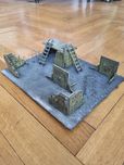 Plansza do gry warhammer, gry bitewne, makiety