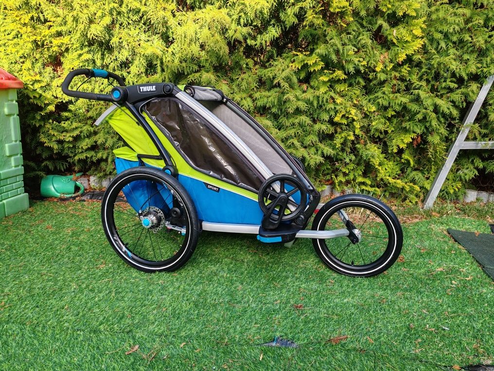 Przyczepka rowerowa Thule Sport 1 z joggerem