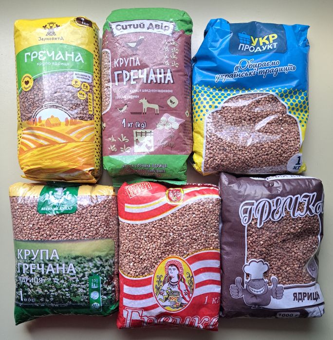 Набір круп (вівсянка, манка, кукурудзяна, інші)