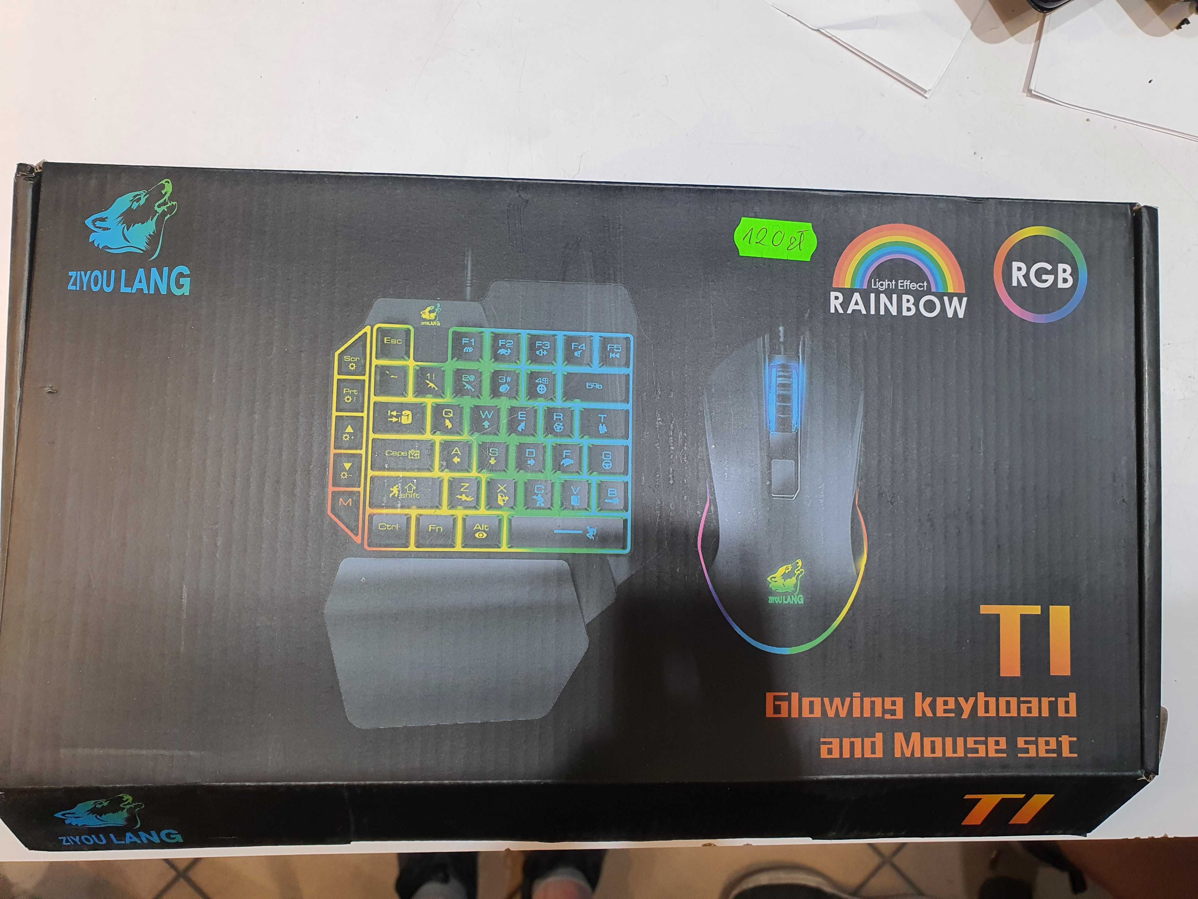 Klawiatura Ziyou Lang T1 Rainbow RGB