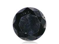 Diament 0.46ct Czarny Brylant