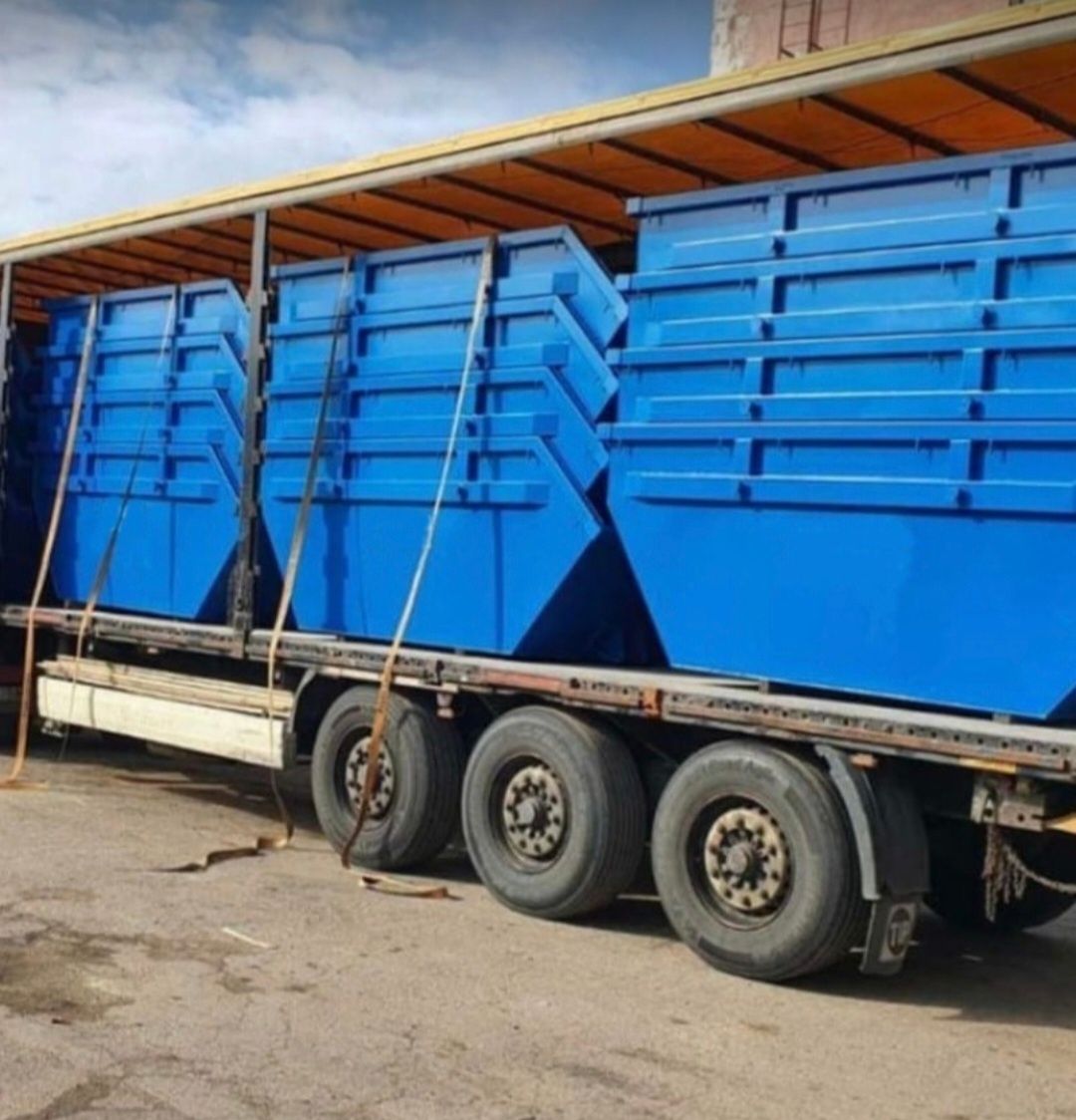 CONTENTORES para recolha e transporte de entulho e resíduos de obras